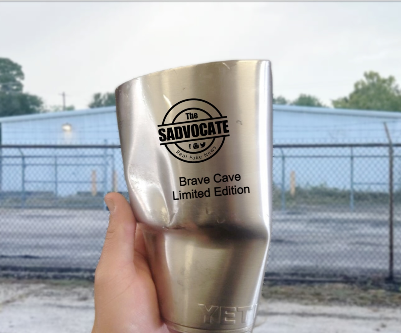 Sadvocate Brave Cave Limited Edition Tumbler