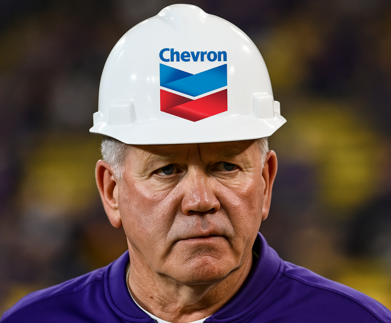LSU Head Coach Brian Kelly Chevron Settlement Louisiana Baton Rouge Tigers The Sadvocate