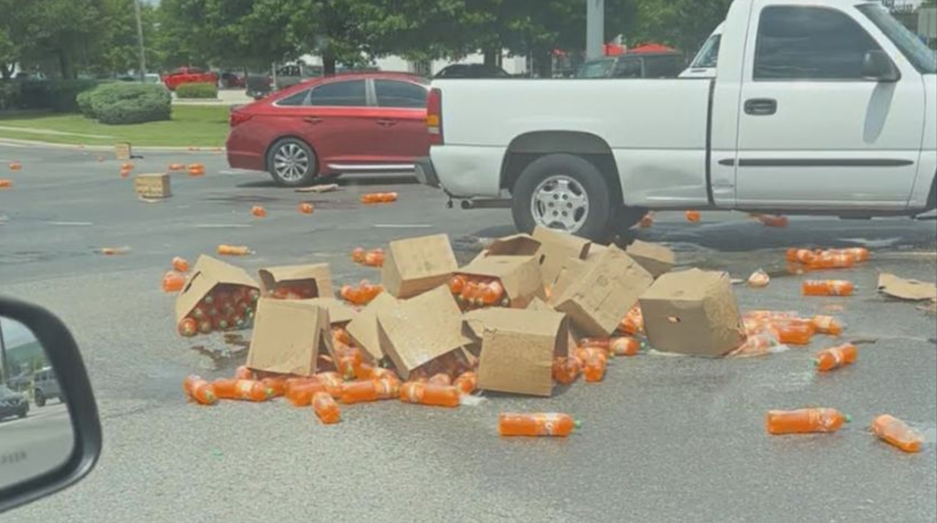 Baton Rouge Orange Soda Spill Airline Highway Kel Coursey Blvd The Sadvocate