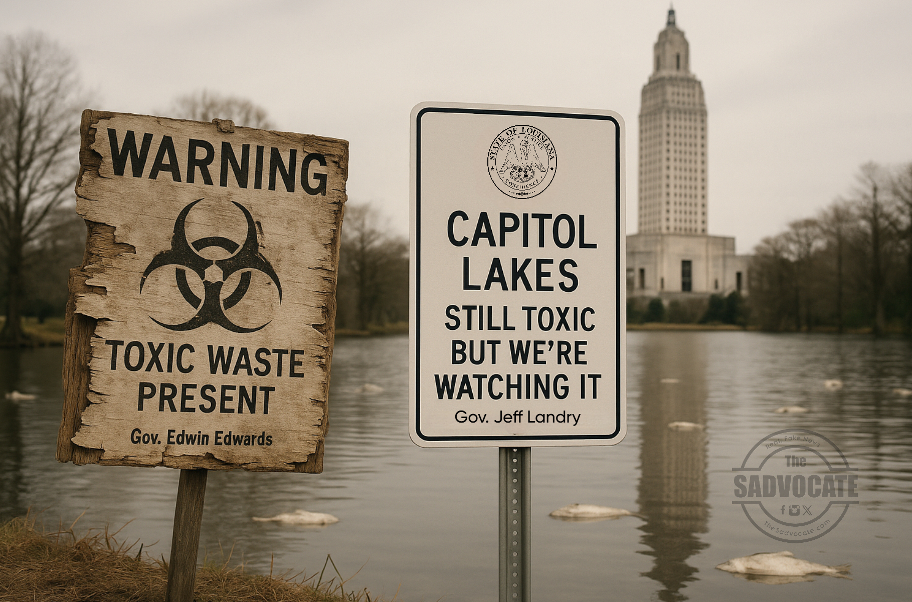 Capitol Lakes Baton Rouge Louisiana Toxic EPA The Sadvocate