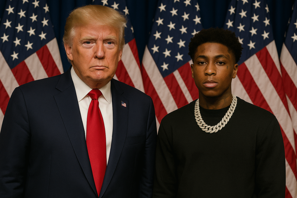 Donald Trump NBA Young Boy Baton Rouge Pardon Louisiana The Sadvocate