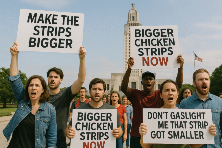 May Day Louisiana State Capitol Canes Chicken Strip Size Baton Rouge The Sadvocate