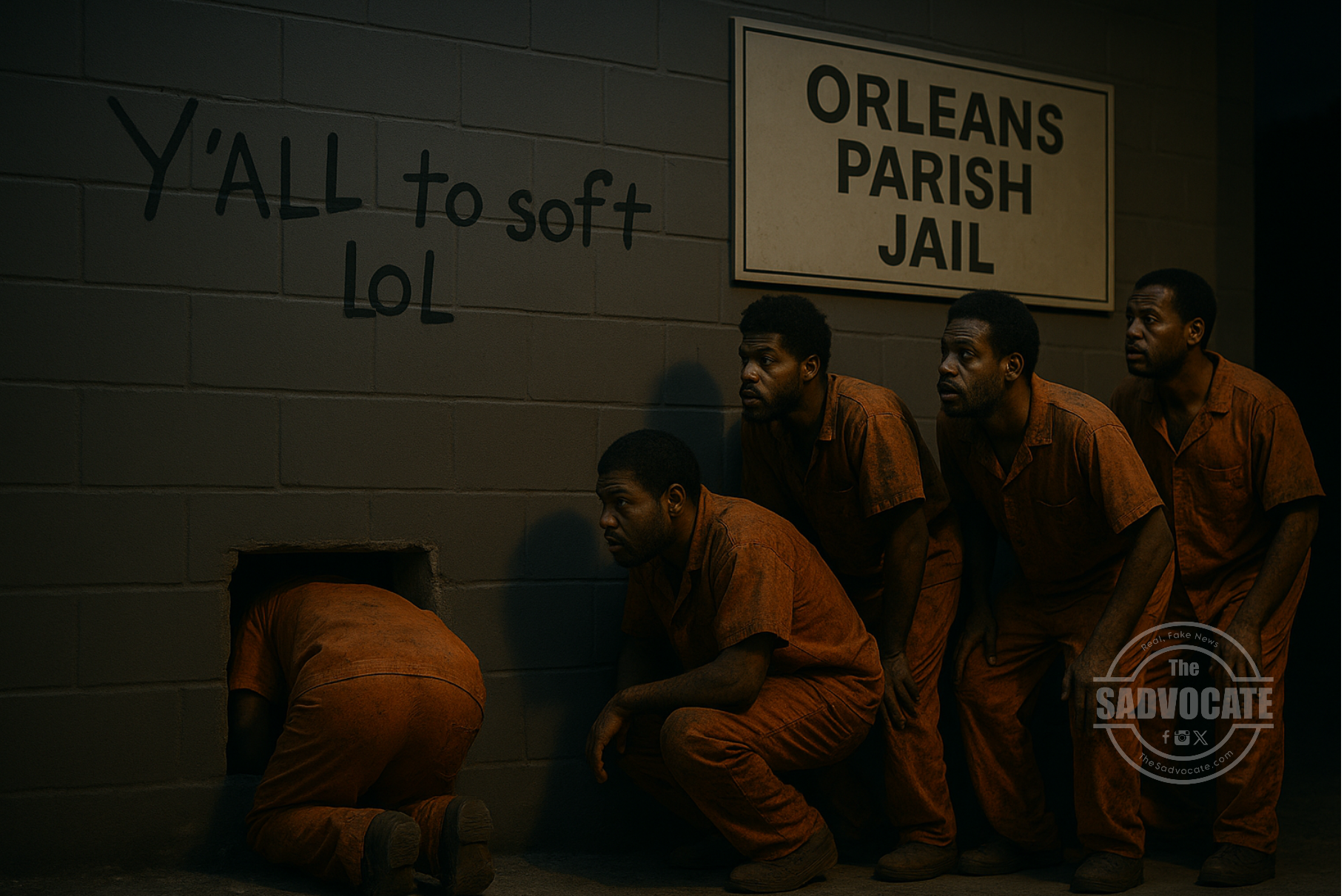 Orleans Parish Jail Escapees Break Back In New Orleans Louisiana The Sadvocate