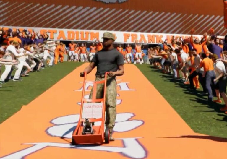 Clemson Cannon LSU Football Small The Sadvocate
