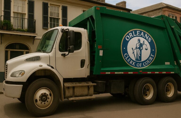 Orleans Parish Clerk Awarded City Trash Contract After Demonstrating Unmatched Experience in Waste Disposal