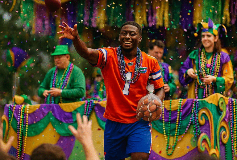 Florida Quarterback Spanish Town Parade Interceptions Baton Rouge The Sadvocate