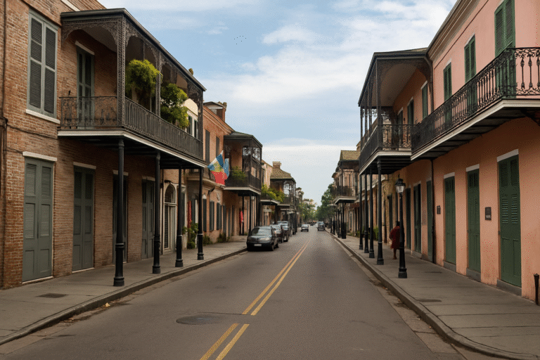 New Orleans Bourbon Street Level Louisiana The Sadvocate