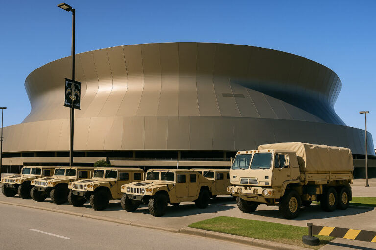 New Orleans Saints Superdome National Guard Offense The Sadvocate Louisiana