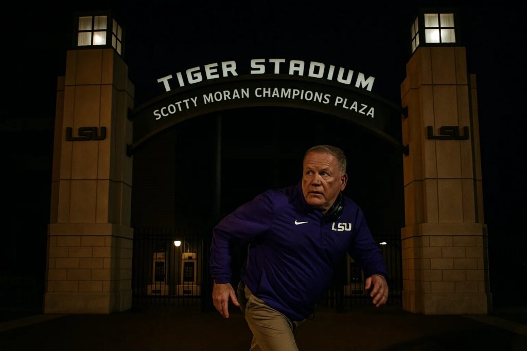Brian Kelly Leaves After 3rd Quarter LSU Tigers Football Baton Rouge The Sadvocate
