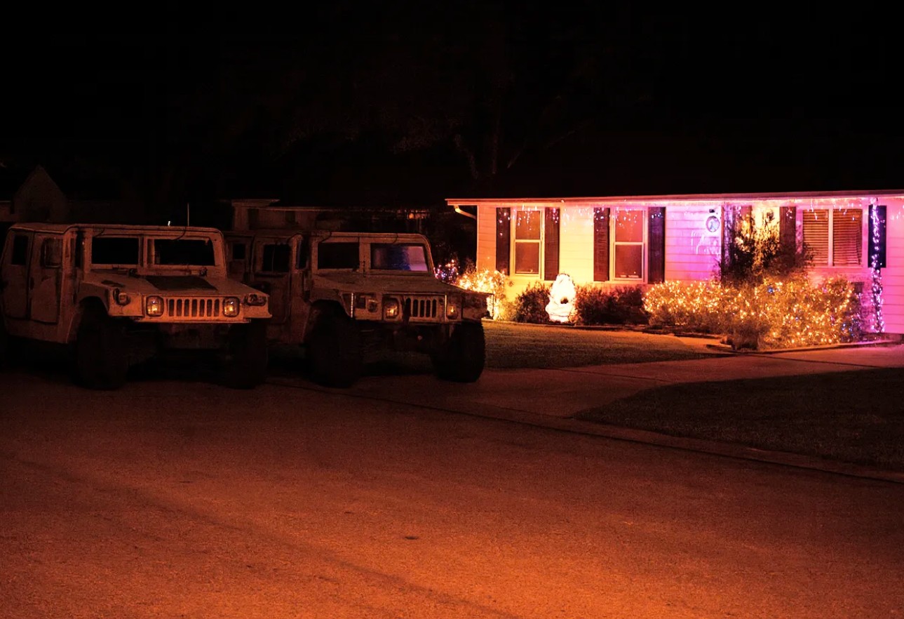 Denham Springs National Guard Christmas Lights The Sadvocate