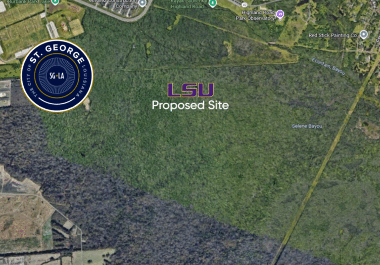 LSU Announces Plans to Relocate Entire Campus to St. George “For Safety”