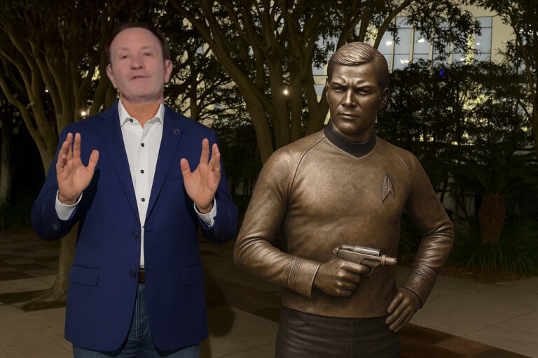 Landry Clarifies LSU Statue Suggestion, Meant Captain Kirk, Not Charlie The Sadvocate Baton Rouge