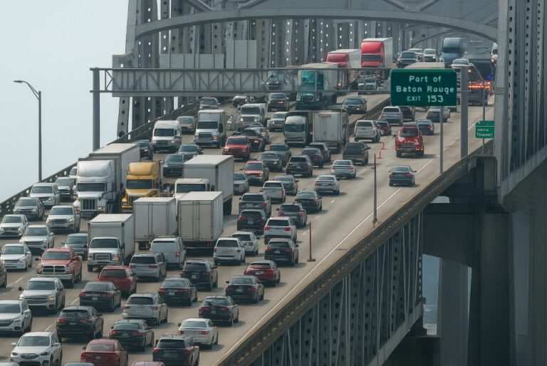 DOTD to Install Wi-fi on Mississippi River Bridge So Commuters Can Stream Netflix While Stuck in Traffic