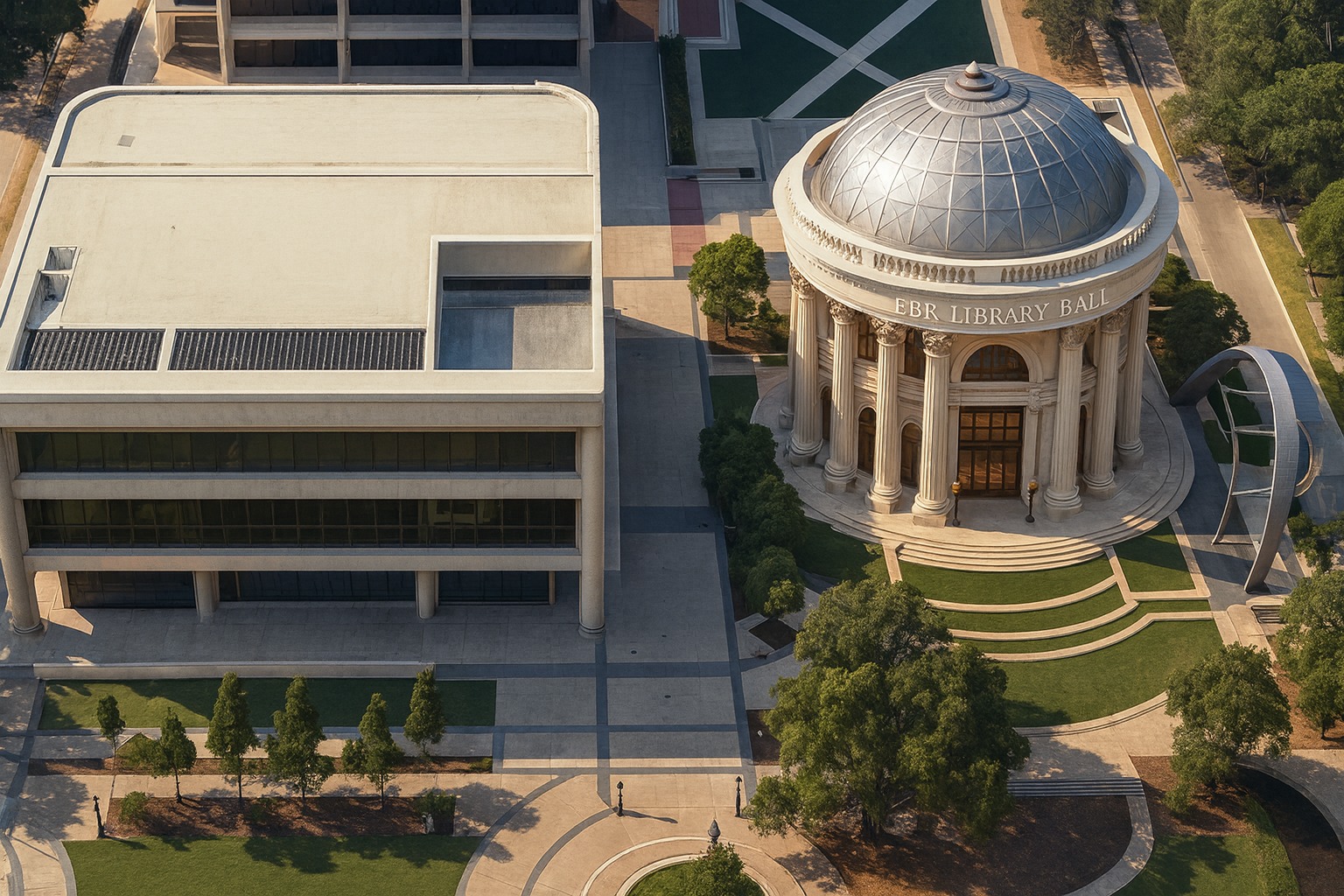 EBR Downtown Library Ballroom The Sadvocate