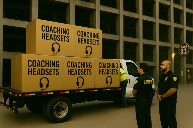 Saban Headset LSU Coach Baton Rouge The Sadvocate