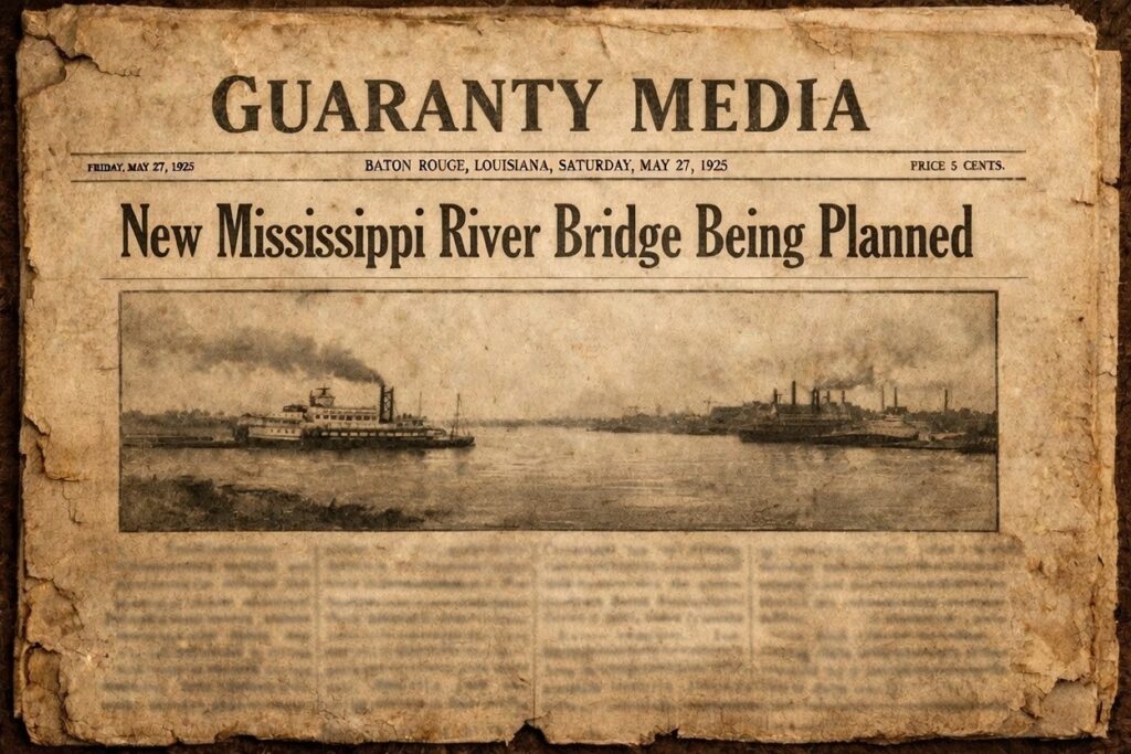 Guaranty Media 100 Years Mississippi River Bridge Baton Rouge The Sadvocate