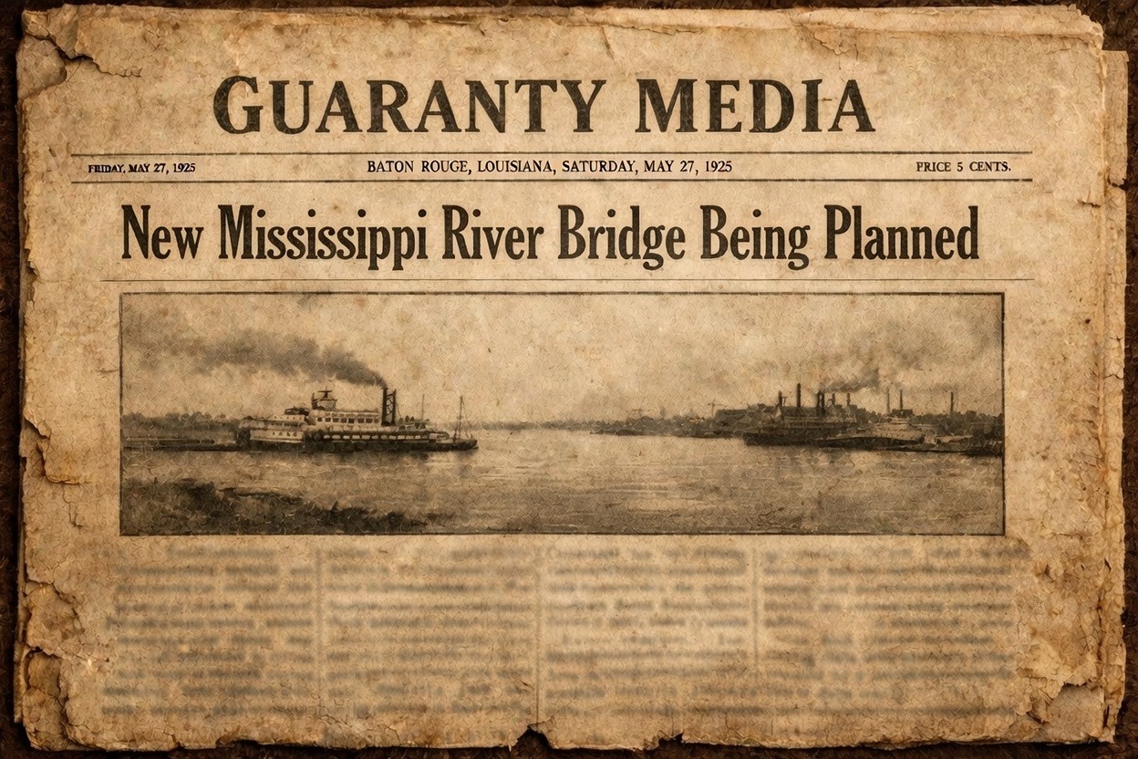 Guaranty Media 100 Years Mississippi River Bridge Baton Rouge The Sadvocate