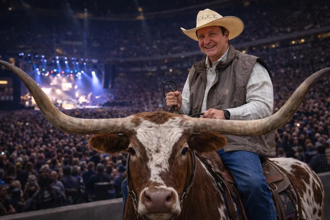 Jeff Landry Steer Rock the Country Concert Louisiana The Sadvocate