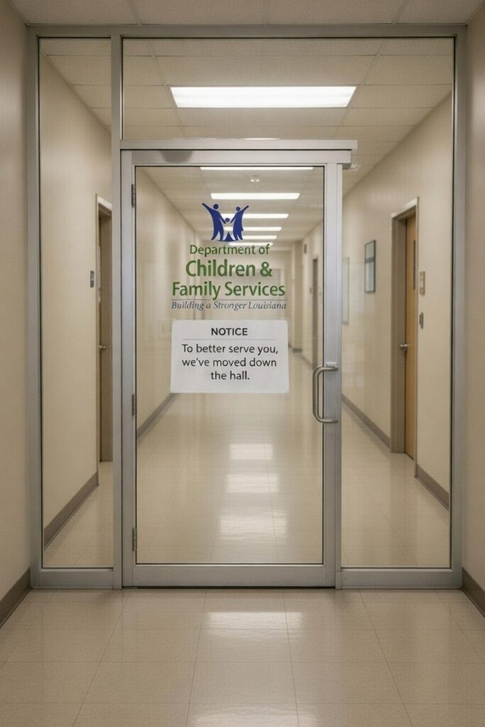 Louisiana Senator Proposes Fixing Child Services By Moving It 300 Feet Down the Hall
