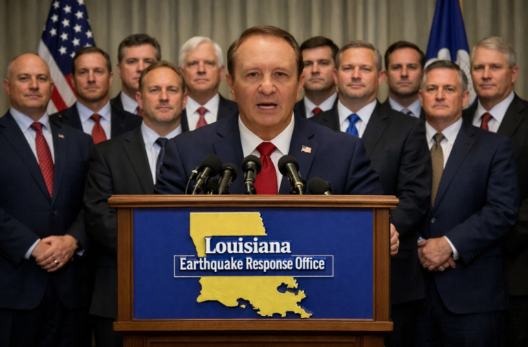 Jeff Landry Announces New Earthquake Response Office, Staffed With 14 Friends From Campaign