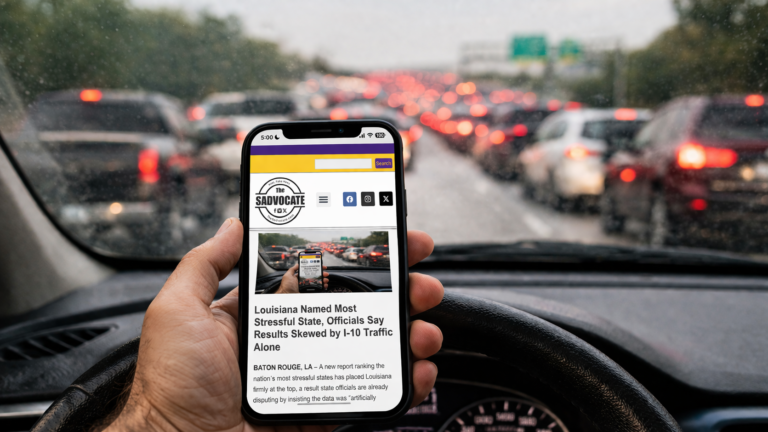 Louisiana Named Most Stressful State, Officials Say Results Skewed by I-10 Traffic Alone
