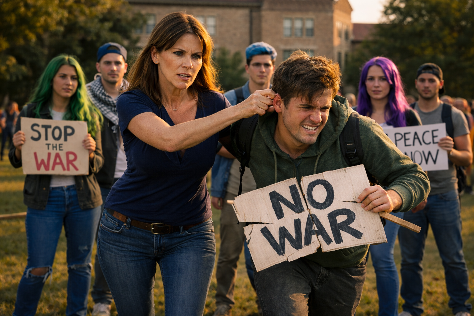 LSU Anti-War Protest Ends After Several Participants Grounded When Parents Begin Showing Up The Sadvocate