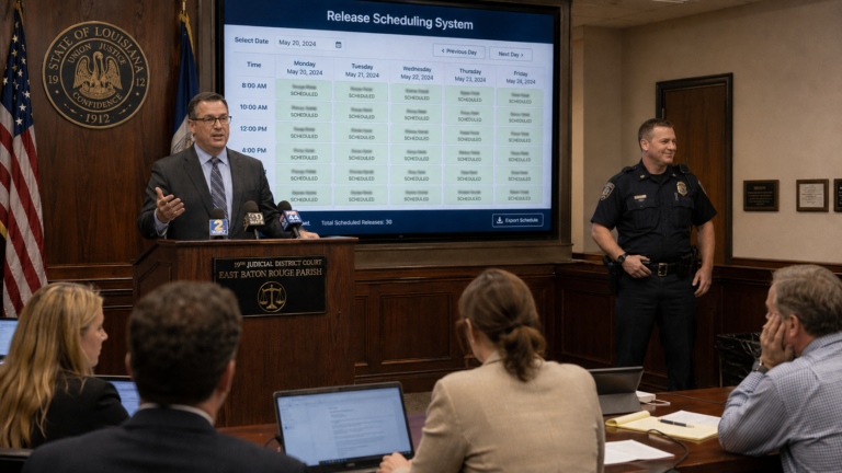 District Court Tests Pilot Program Letting Violent Offenders Pre-Schedule Their Next Release