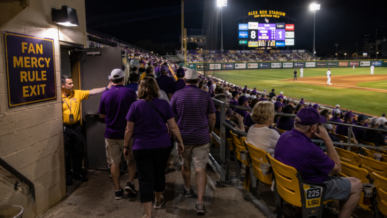 LSU Baseball Adds Mercy Rule for Its Own Fans