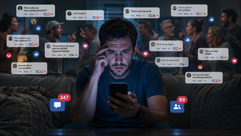 Local Rants & Raves Facebook Group Solves Absolutely Nothing for 47th Consecutive Day