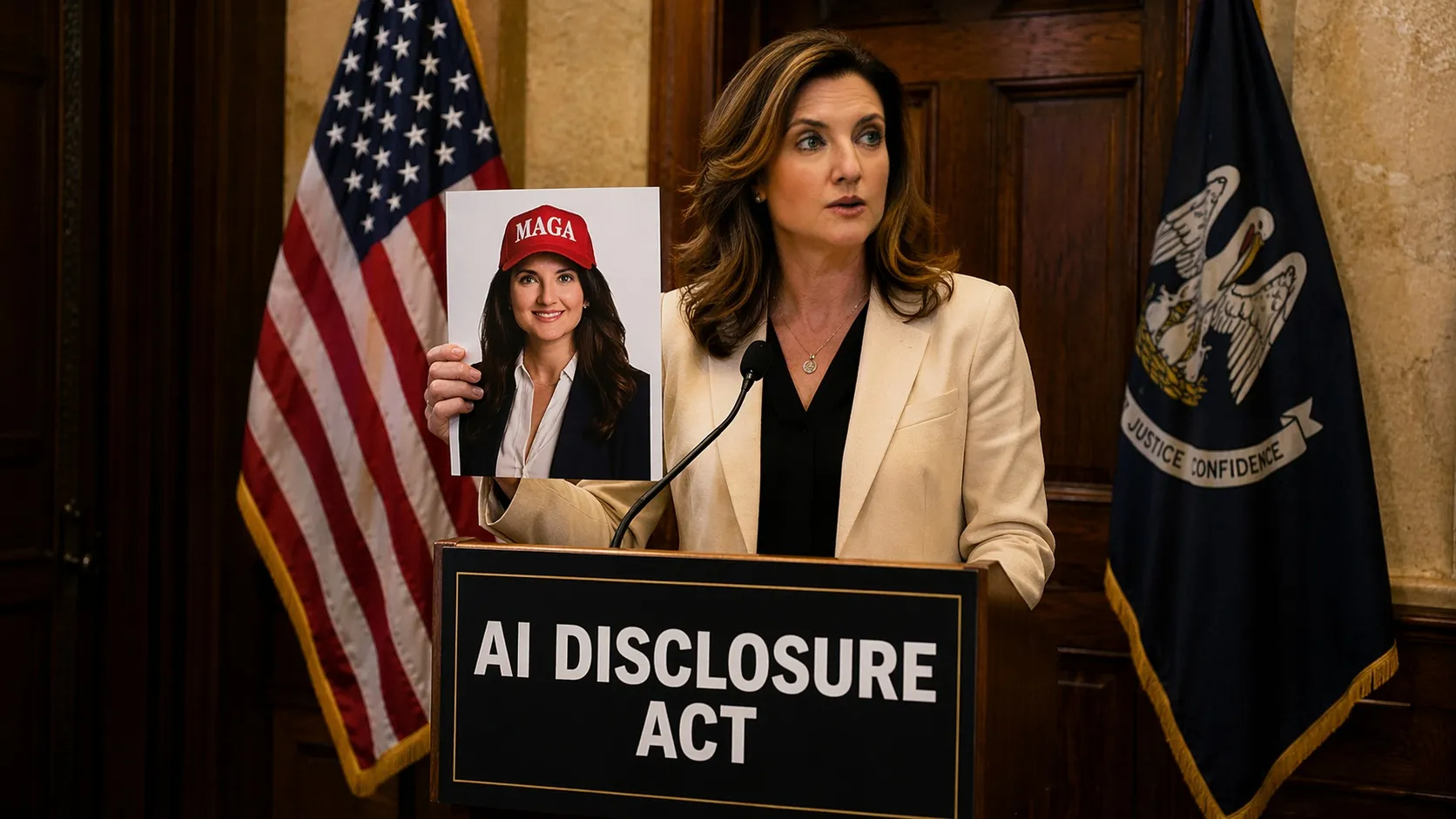 Mandie Landry New Orleans Louisiana AI Bill State Legislature