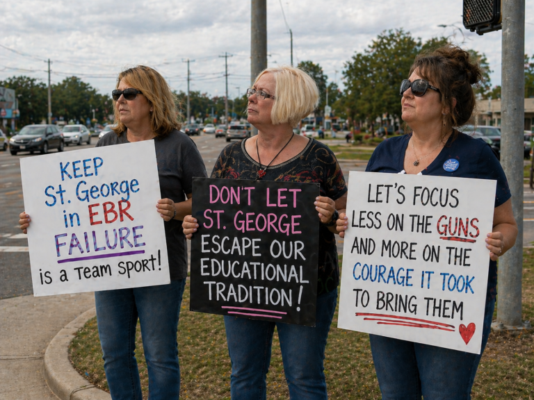 EBR Teacher’s Union Says St. George Should Stay And Help Preserve The System That Made Everyone Want To Leave