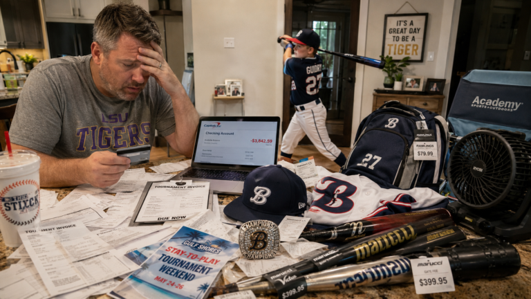 Baton Rouge Man Declares Bankruptcy After Son Joins Travel Baseball Team