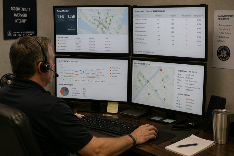 EBR Officials Hire Ankle Monitor Monitor To Monitor Companies Monitoring Ankle Monitors