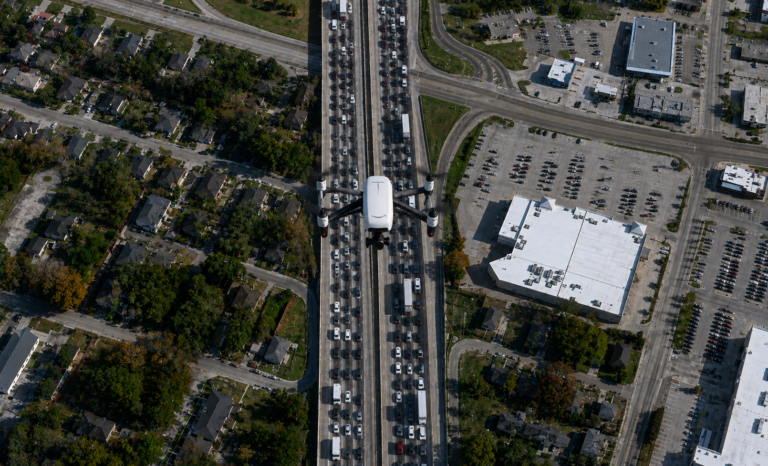 Amazon’s First Baton Rouge Delivery Drone Immediately Gets Stuck In I-10 Traffic