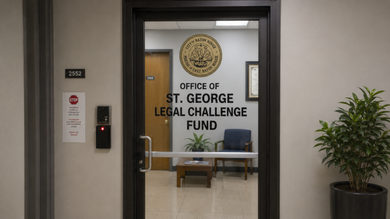 EBR District Attorney Renames Office to ‘St. George Legal Challenge Fund’ To Improve Chances Of Getting Paid