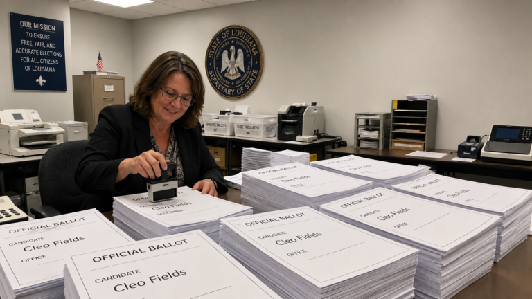 Louisiana Election Officials Admit It’s Cheaper To Just Leave Cleo Fields’ Name On Every Ballot