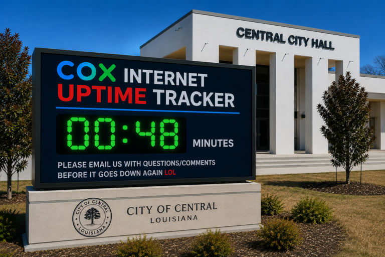 Central Residents Stop Reporting Cox Outages, Begin Reporting When Service Is Actually Working