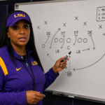 LSU Offers Jayden Daniels’ Mom Defensive Job After Watching Her Take Down a Heisman Quarterback
