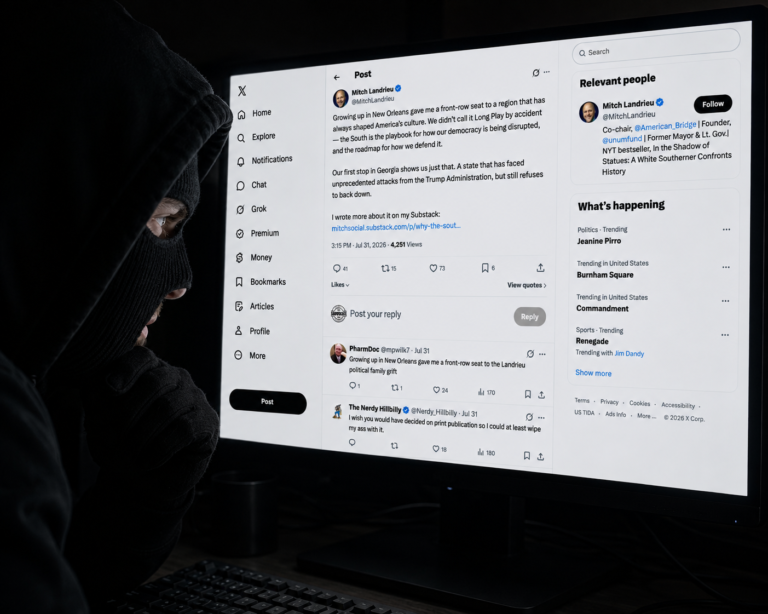 Mitch Landrieu Hires Anonymous Company To Remove Social Media Replies He Says Do Not Reflect His Values