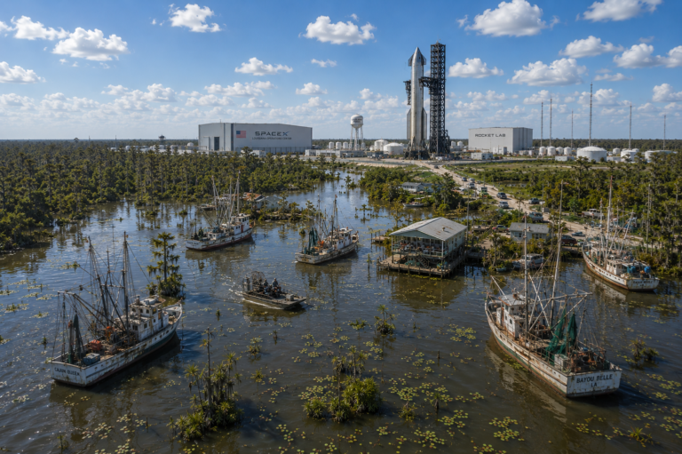 SpaceX Unveils Plans For Louisiana Operations Center Featuring Rocket Lab, Mission Control Center And Fleet Of Shrimp Boats