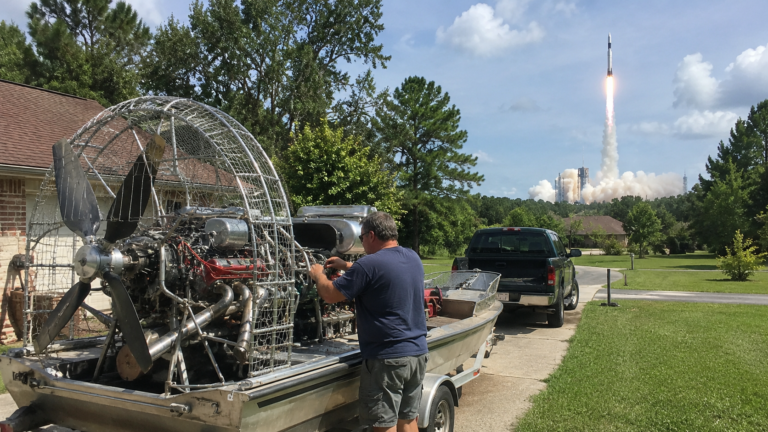 Louisiana Officials Assure Residents SpaceX Rockets Will Be Much Quieter Than Neighbor’s Airboat