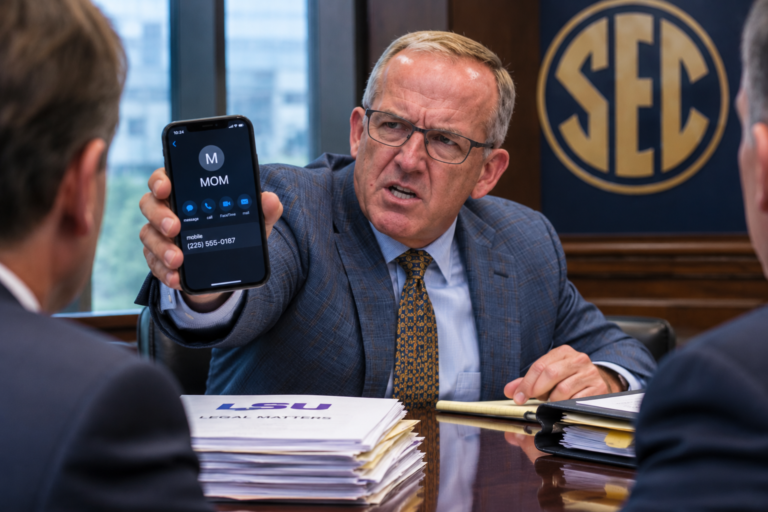 Greg Sankey Says LSU Has Left Him No Choice But To Tell His Mom