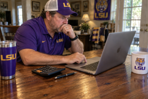 LSU Fan Who Wanted Entire Coaching Staff Fired Last Week Now Looking At National Championship Hotels