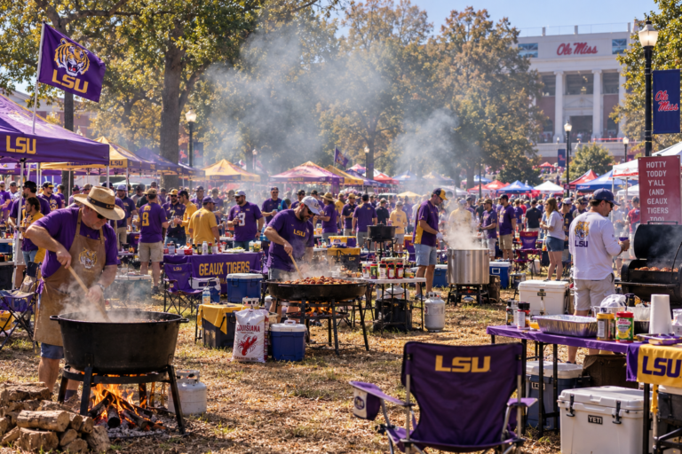 Oxford Air Quality Alert Issued As Thousands of LSU Fans Begin Making Roux Simultaneously