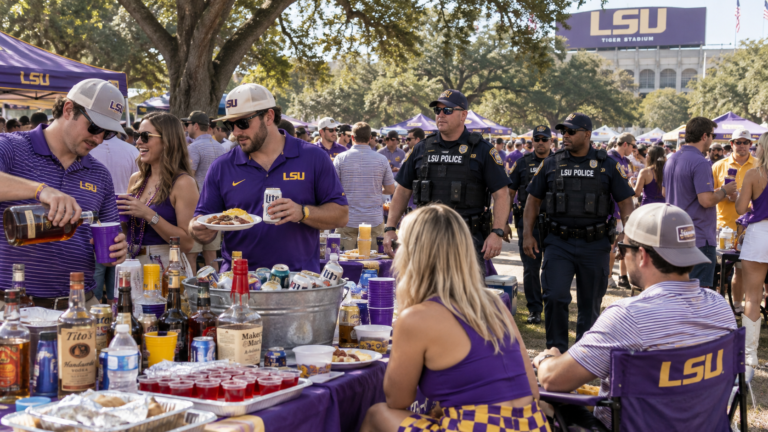 LSU Police Remind Tailgaters Marijuana Is Illegal, Encourage Everyone To Make Responsible Choice And Drink For 16 Straight Hours