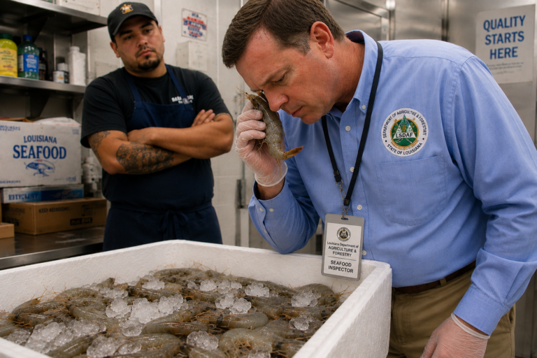 Louisiana Requires Incoming Shrimp To Pronounce ‘Tchoupitoulas’ Before Being Certified As Local