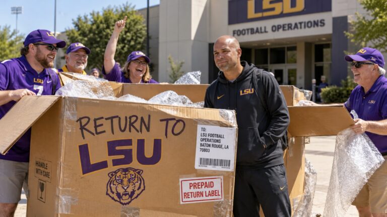 LSU Fans Ask Baylor to Ship Dave Aranda Back in Original Packaging